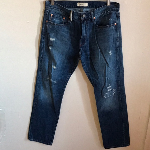 Gap slim jeans sz 32x30 100 % cotton - Picture 1 of 3